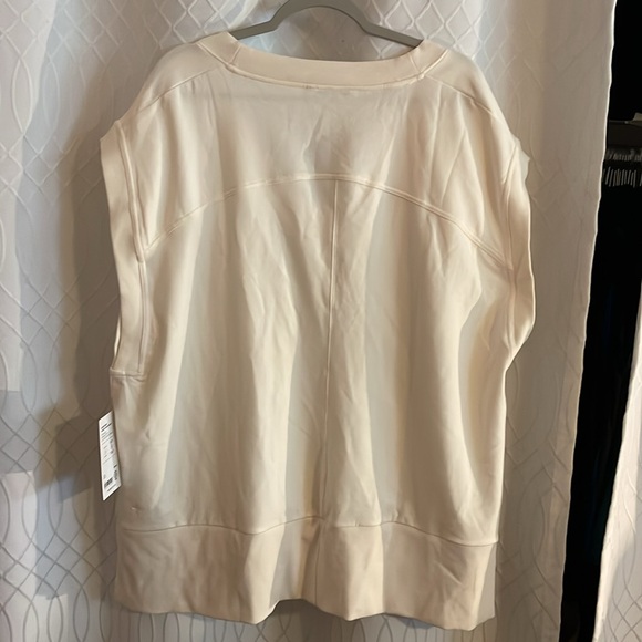 Athleta Retroterry V-Neck Seeatshirt SZ 2X - Picture 12 of 13
